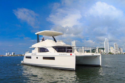 Alquiler de yate catamarán 43 pies