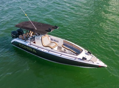Alquiler de bote de 34 pies